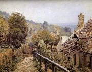 Alfred Sisley Sentier de la Mi-cote,Louveciennes France oil painting artist
